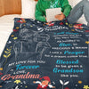 Grandson Blanket - In Blue