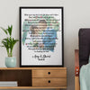 Our Wedding Song Premium Wall Art