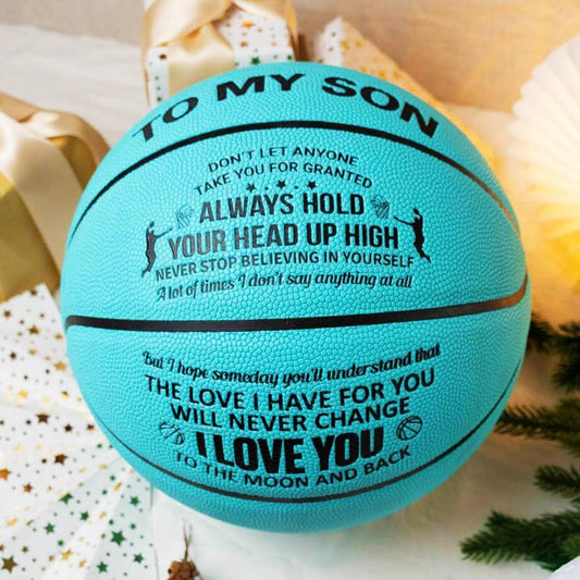 To my Son - Basketball