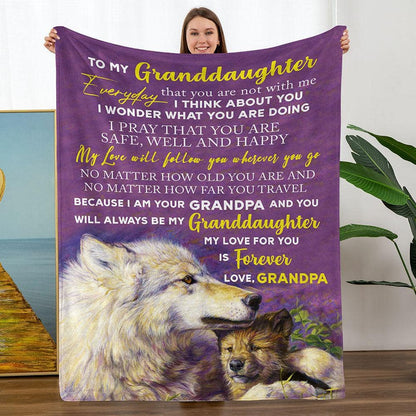 Granddaughter Blanket - GPFLEVR