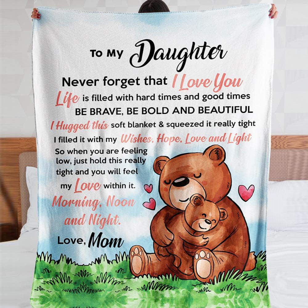 Family love best sale blanket for daughter