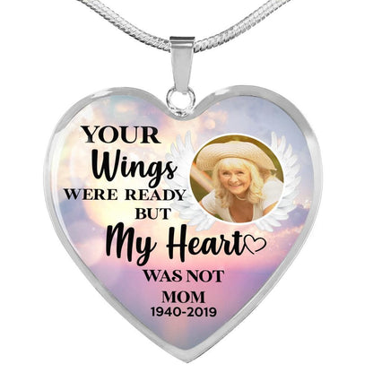 Wings Ready - Heart Necklace