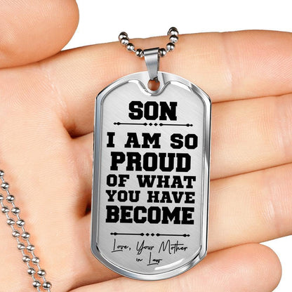 Proud of You MIL - Luxury Necklace