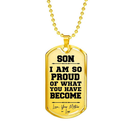 Proud of You MIL - Luxury Necklace