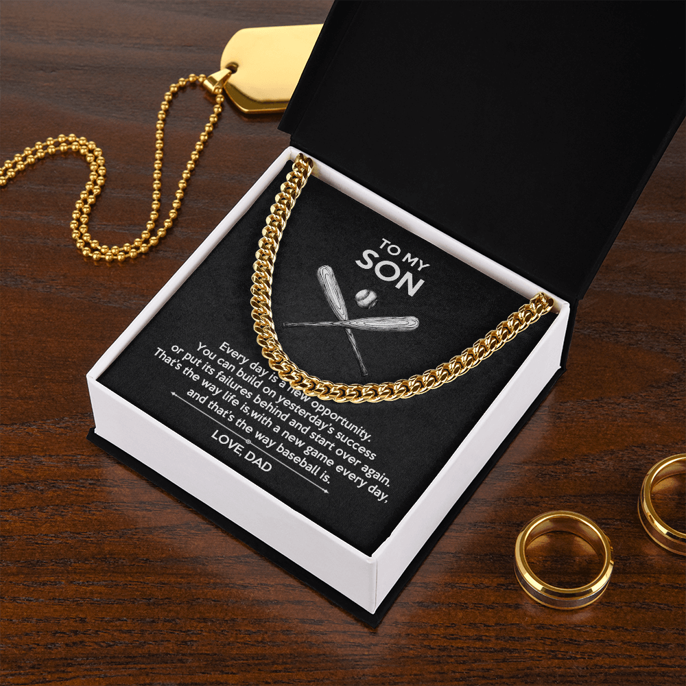 New Opportunity D- Cuban Link Chain
