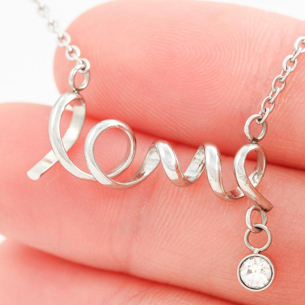 Second Mother - Scripted Love Necklace - 04