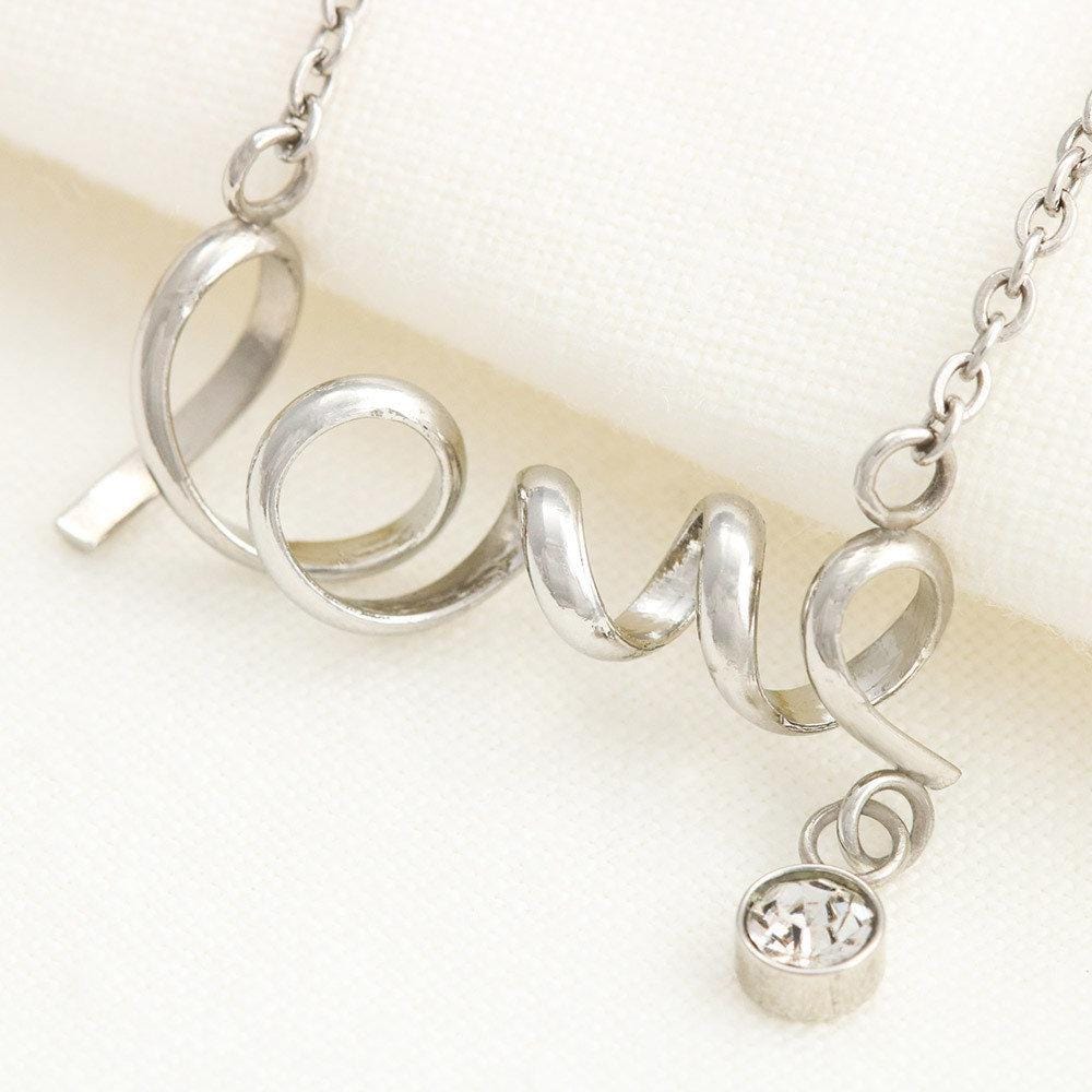 Second Mother - Scripted Love Necklace - 03