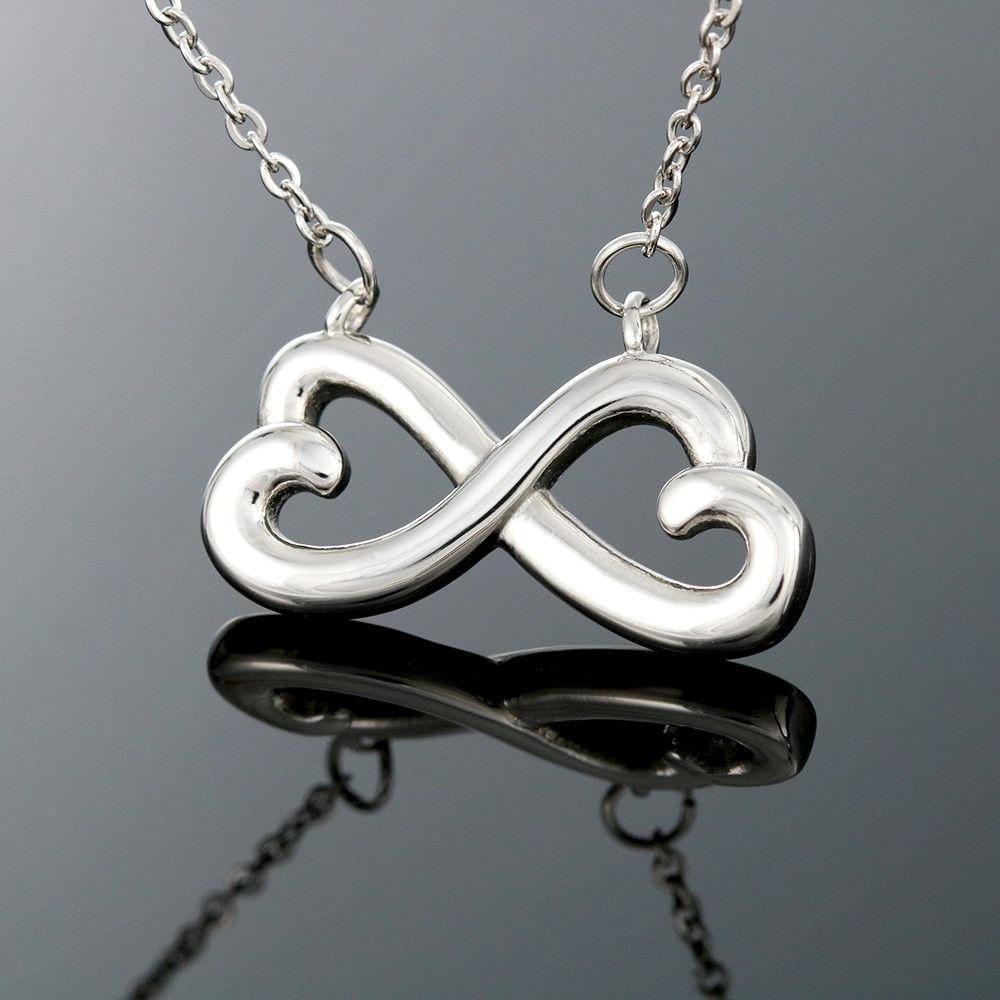 To My Mother - Premium Infinity Heart Necklace - 04