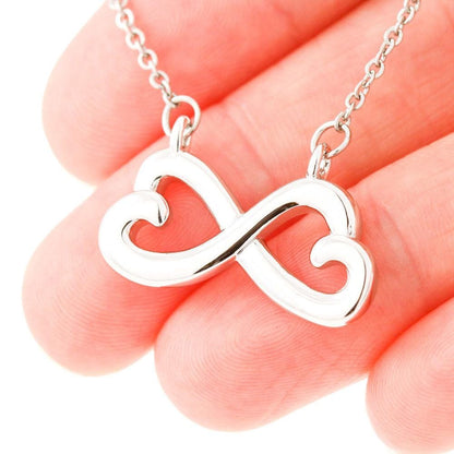 Infinity Heart Necklace w/ FREE "Thank You" Card