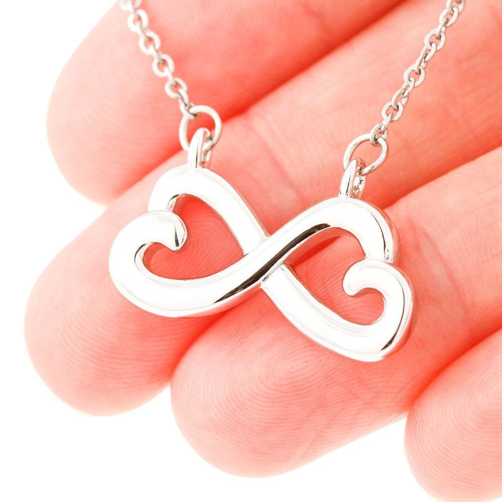 To My Mother - Premium Infinity Heart Necklace - 02