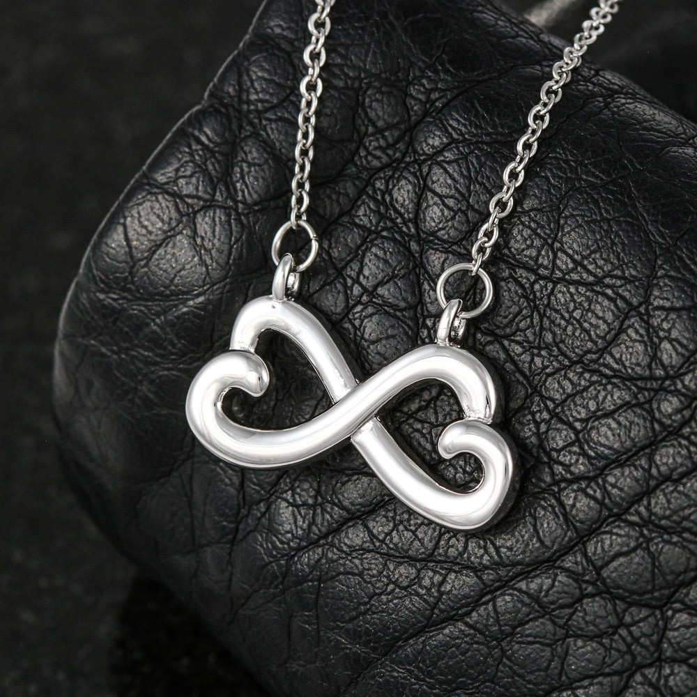Infinity Heart Necklace w/ FREE "Unexpectedly" Card