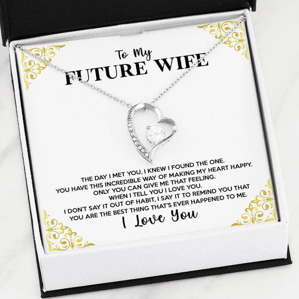My Future Wife - Forever Heart  Necklace - so2