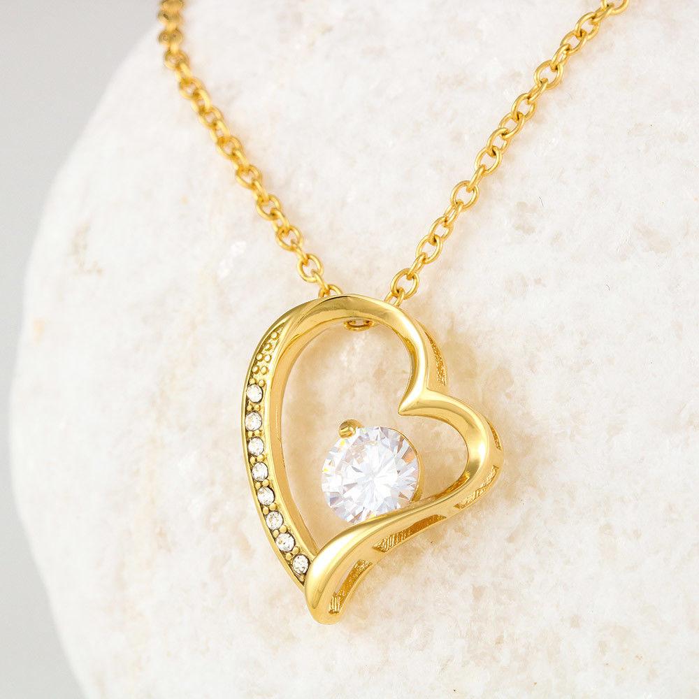 Forever Heart Necklace w/ FREE "Thank You" Card