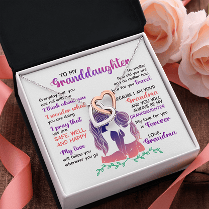 (Almost Sold Out) Forever Love - Personalized Granddaughter Necklace