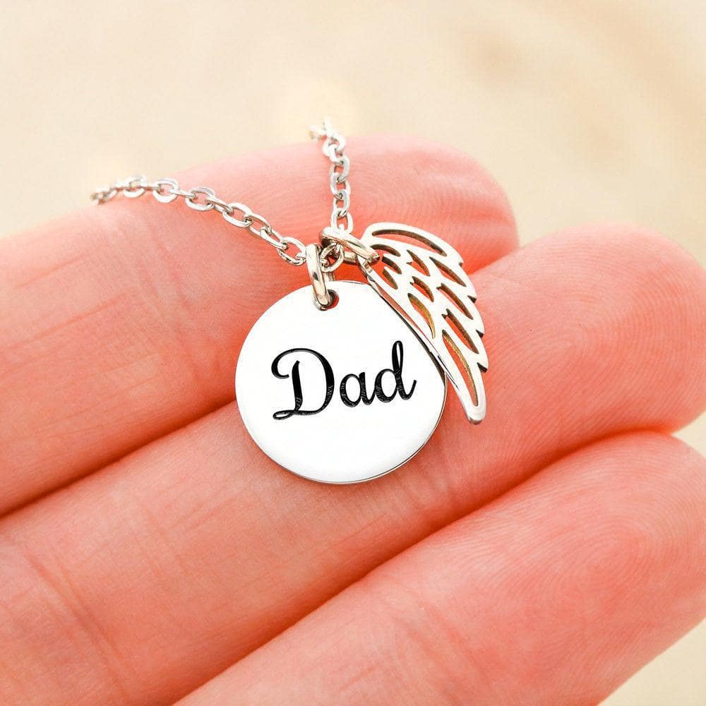 Father - Angel Wing Necklace