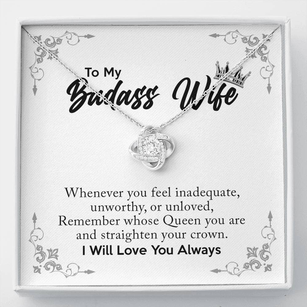 Badass Wife - Love Knot Necklace