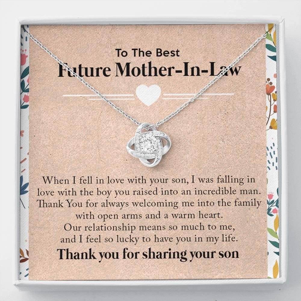 My Future Mother-In-Law Love Knot Necklace