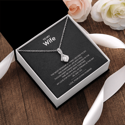 My Wife - I DO - Alluring Necklace