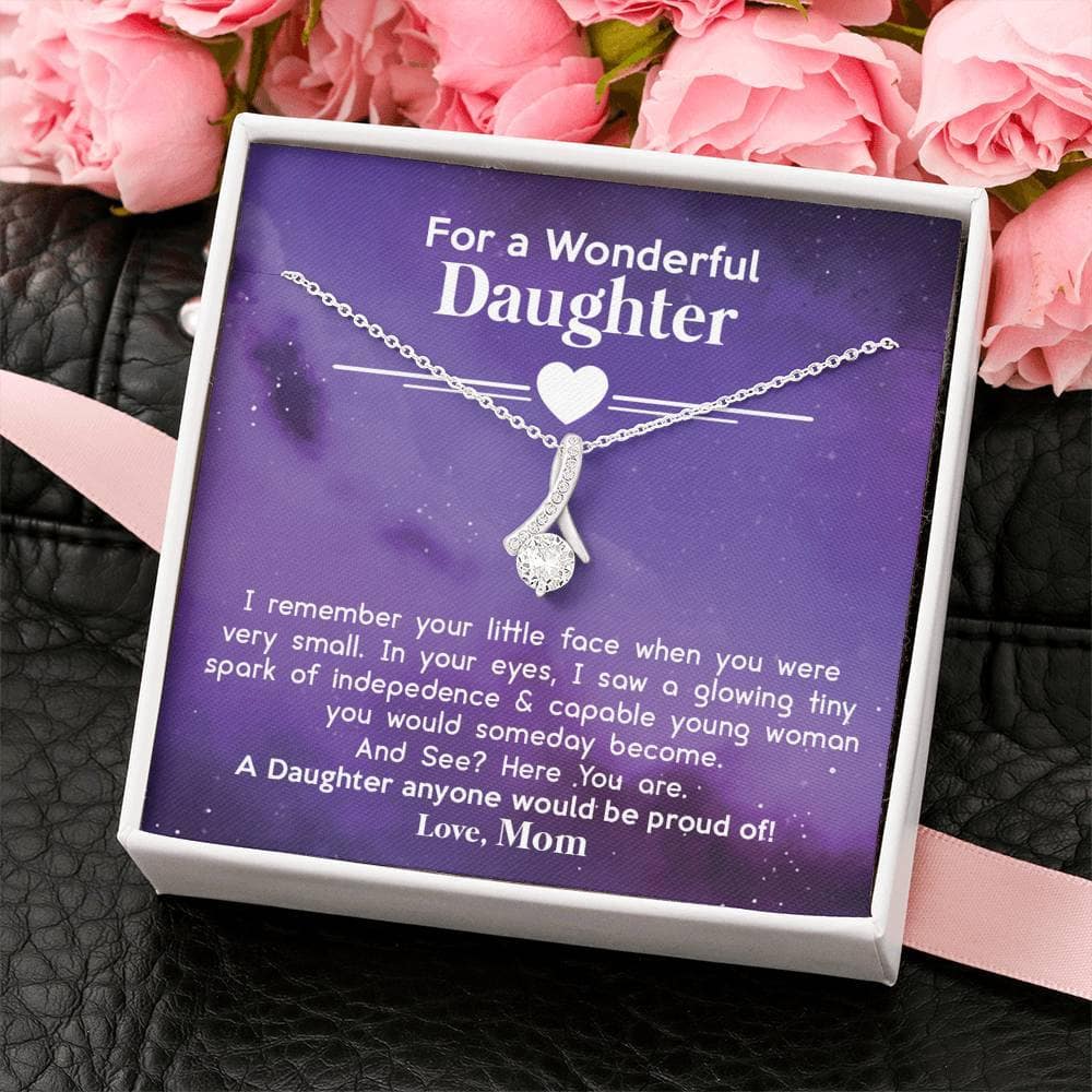 For a Wonderful Daughter - Alluring Necklace