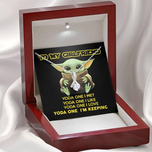 YODA ONE - MY GF - ALLURING NECKLACE - MAHOGANY BOX