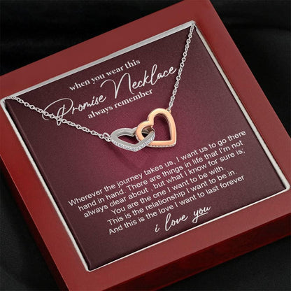 United Heart Promise Necklace