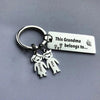 This Belongs To - Personalized Keychain ( Up to 5 Names )