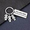 Drive Safely - Personalized Keychain ( Up to 5 Names )