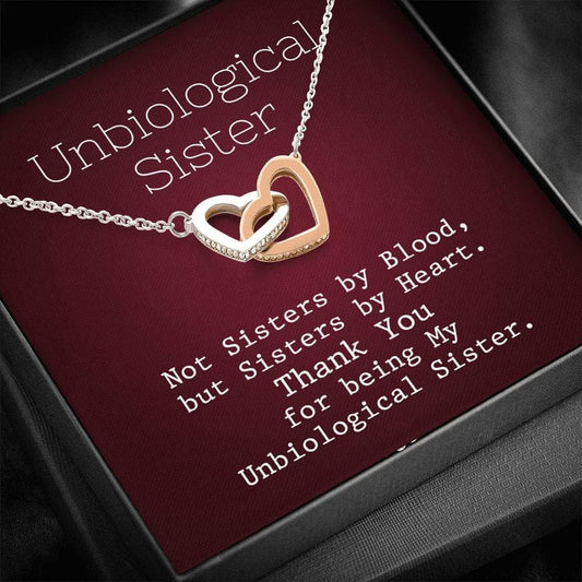 Unbiological Sister - United Heart Necklace