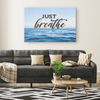 Just Breathe - Premium Gallery Canvas (Ready to Hang)