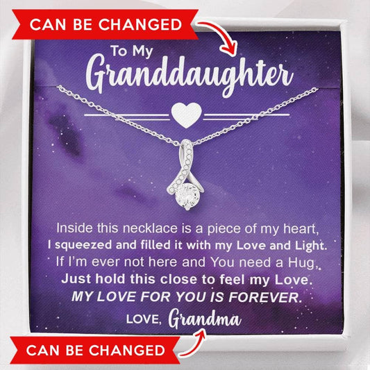 My Granddaughter - Personalized Alluring Necklace