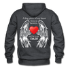 A Big Piece of My Heart (Dad) - Hoodie - charcoal gray