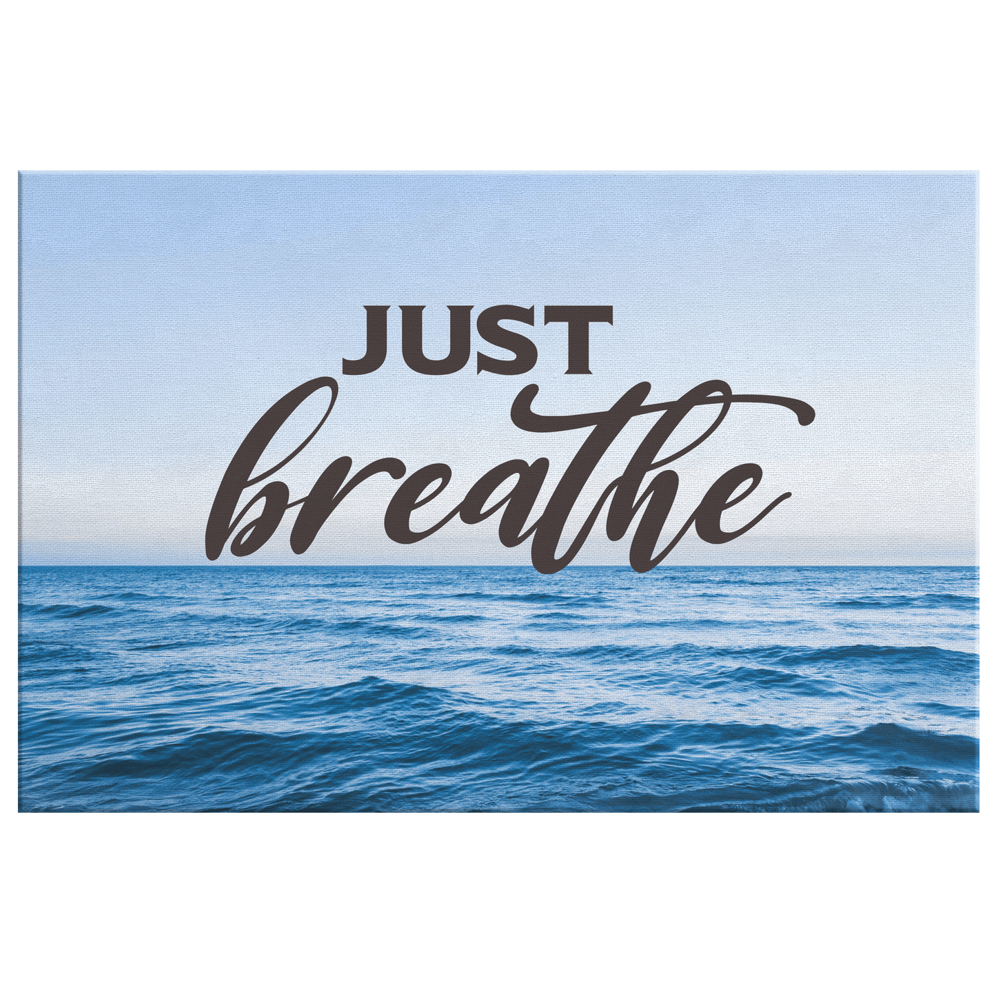 Just Breathe - Premium Gallery Canvas (Ready to Hang)